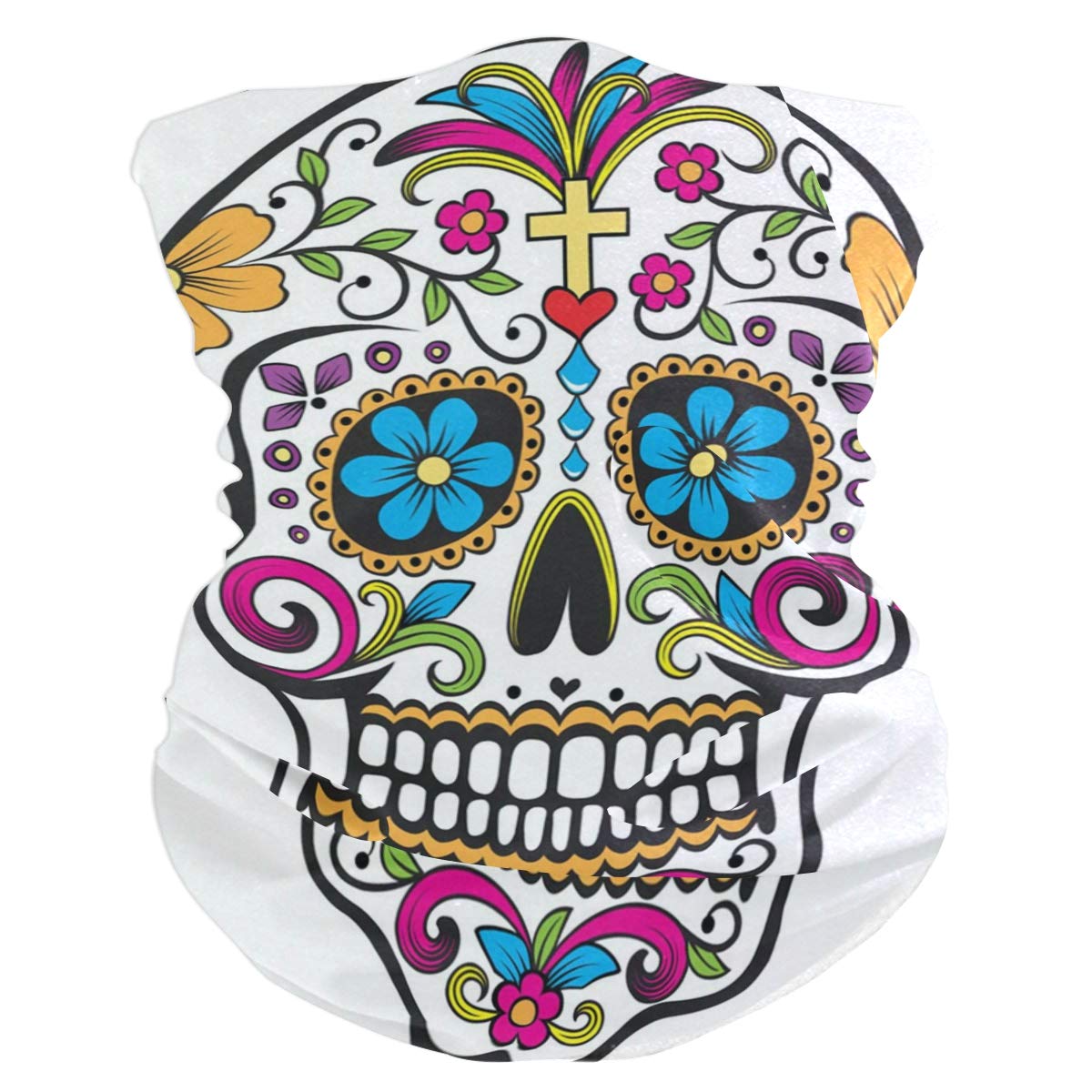 Sugar Skull Vector Headband Womens Bandana 1200x1200 Sugar Skull Vector Headband Womens Bandana