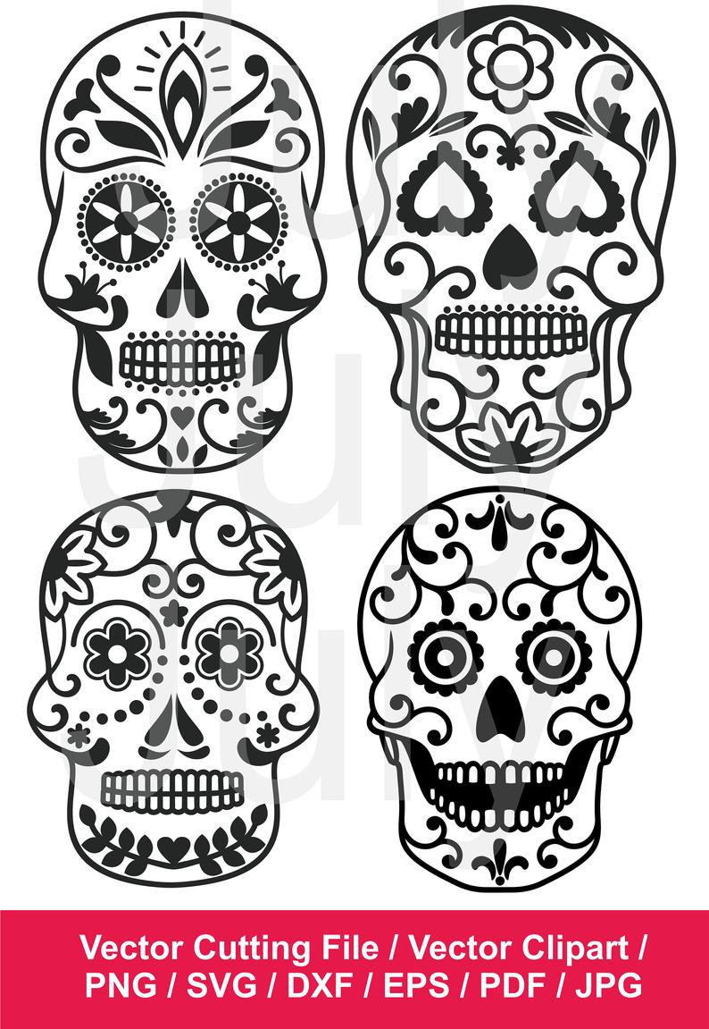 % Off Sugar Skulls Candy Skull Dxf Sugar Etsy 794x1151 % Off Sugar Skulls Candy Skull Dxf Sugar Etsy