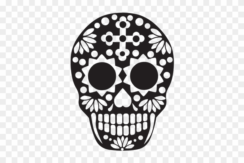 840x560 Sugar Skull Decal