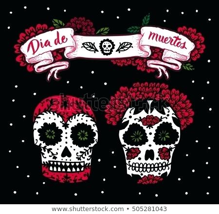 450x438 Day Dead Sugar Skull Vector Card Stock Royalty Free Skulls