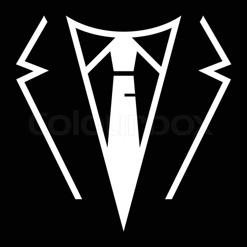 800x800 Suit And Tie Vector Stock Vector Colourbox