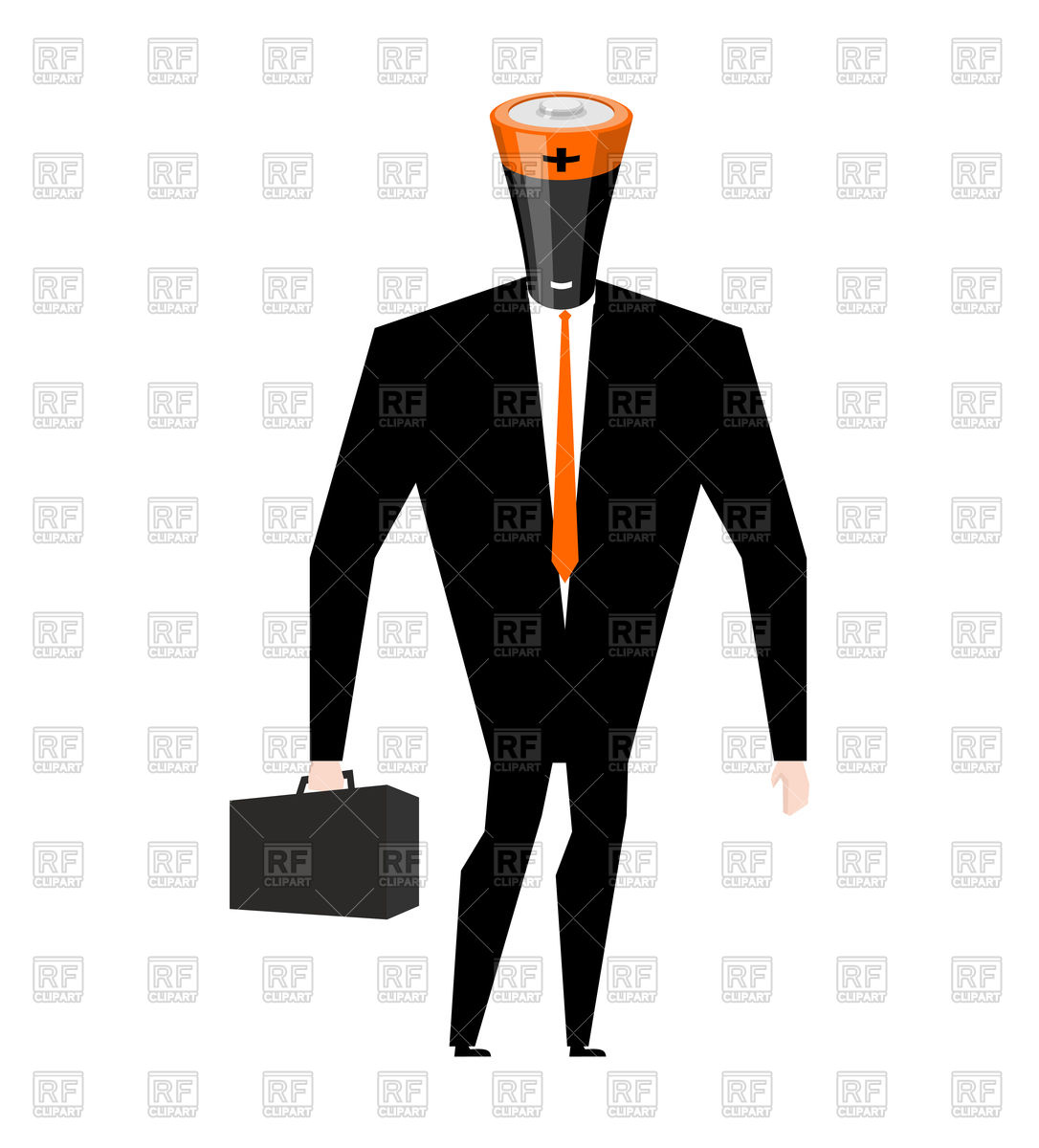 Battery Businessman Boss Accumulator In Business Suit Vector 1086x1200 Battery Businessman Boss Accumulator In Business Suit Vector