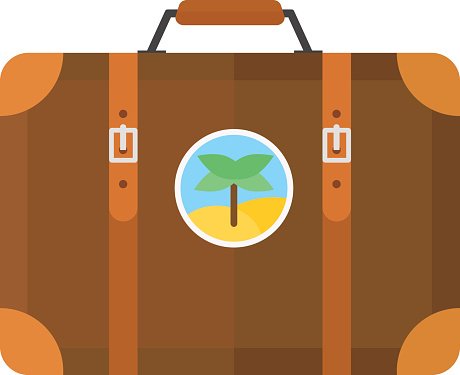 Travel Suitcase Vector Premium Clipart 460x375 Travel Suitcase Vector Premium Clipart