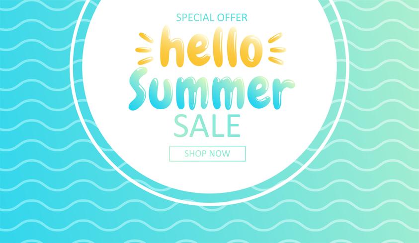 Hello Summer Banner Of Sale In Online Store Special Offer, Shop 843x490 Hello Summer Banner Of Sale In Online Store Special Offer, Shop