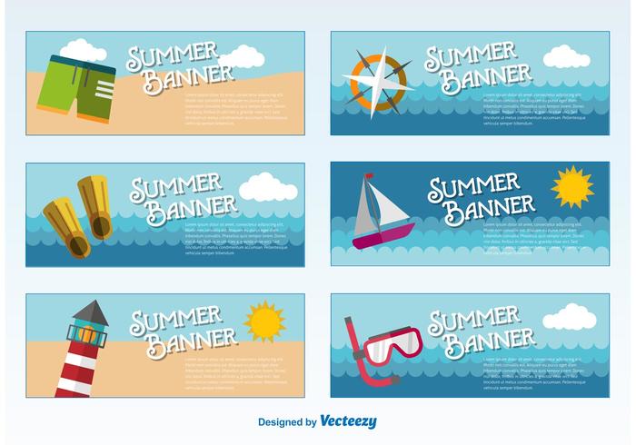 Summer Banners Templates 700x490 Summer Banners Templates