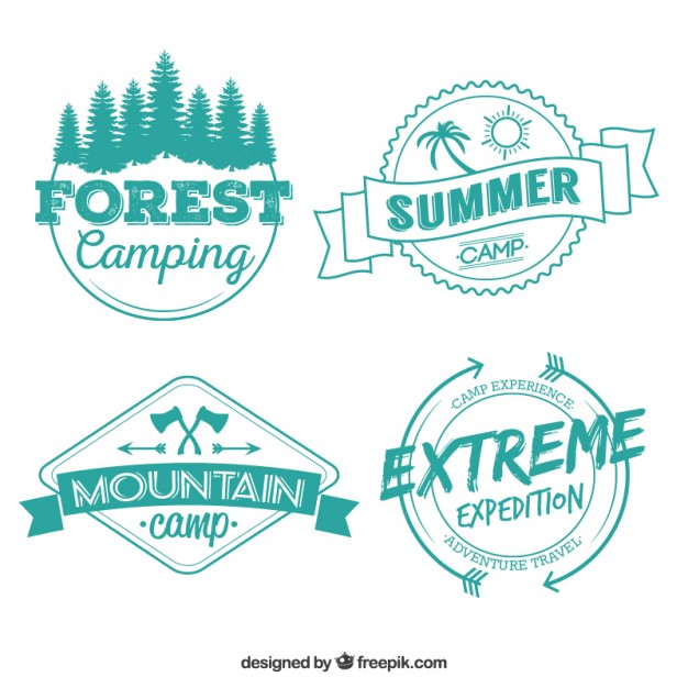 626x626 Mountain Expedition Banners Collection Vector Free Download