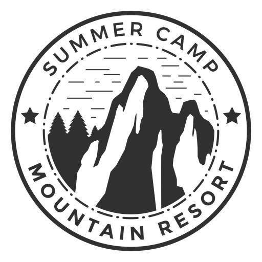 512x512 Mountain Summer Camp Logo