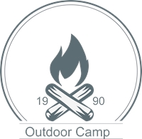 200x195 Summer Outdoor Camp Logo Vector
