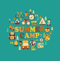 197x200 Summer Camp Free Vector Art