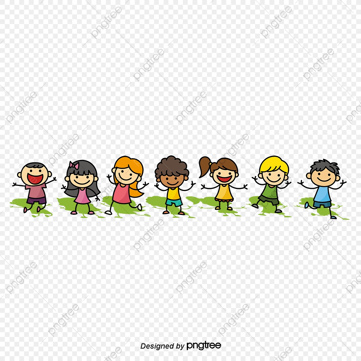 1200x1200 Children Who Attend Summer Camps, Vector Material, Summer Travel