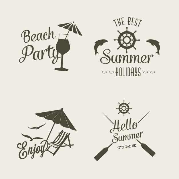 626x626 Summer Logo Design Vector Free Download
