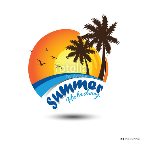 500x500 Summer Logo Vector Stock Image And Royalty Free Vector
