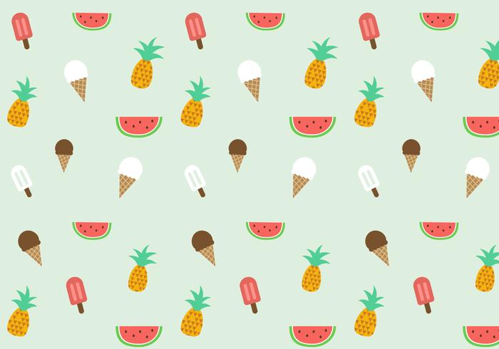 700x490 Summer Pattern Vector