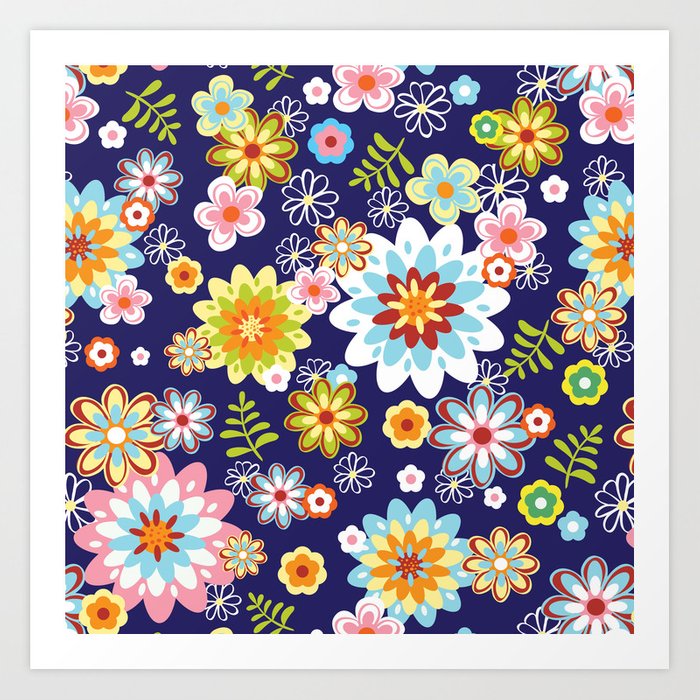 700x700 Floral Abstract Pattern Vector Illustration Background Tropical