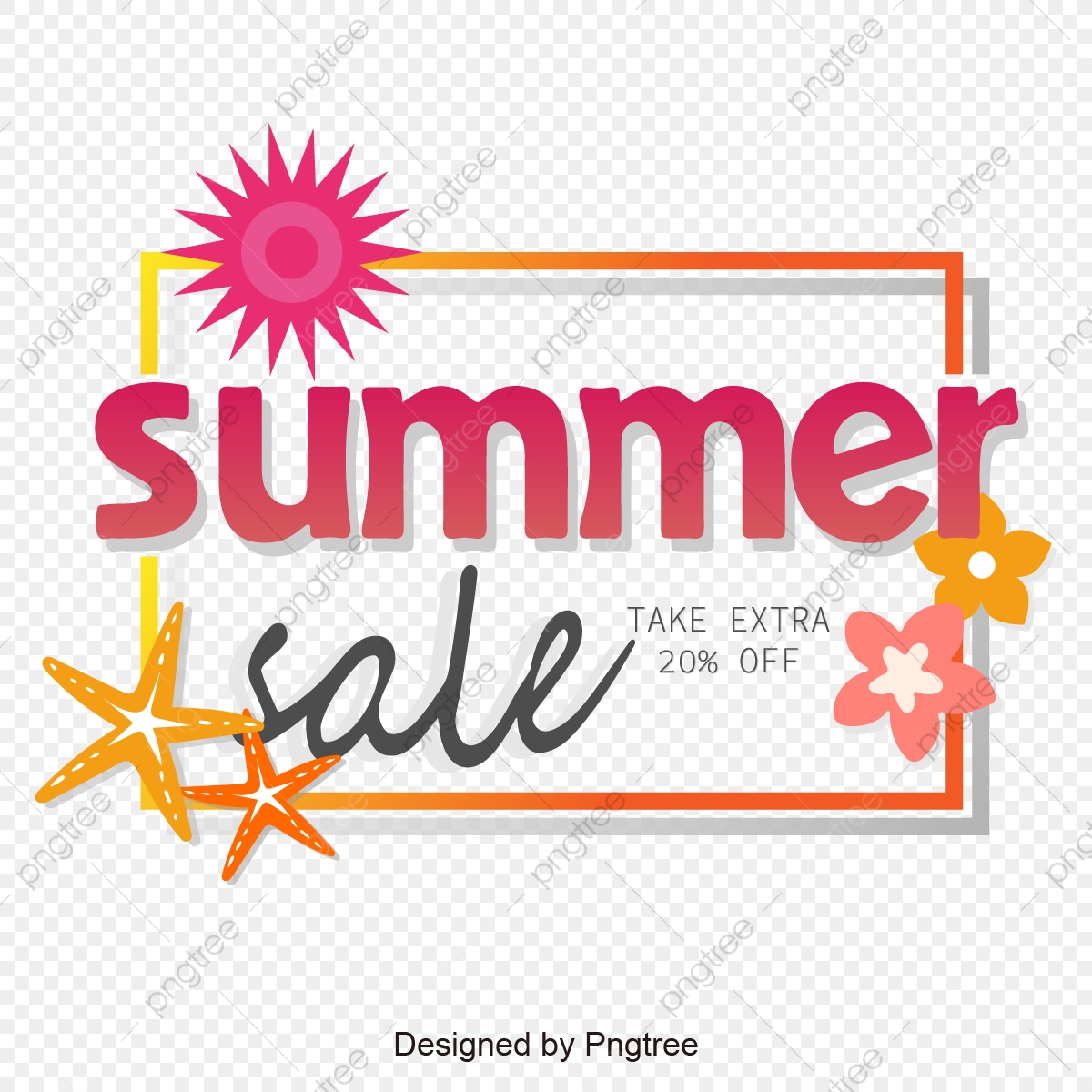 1200x1200 Summer Sale With Label Vector, Sale Vector, Summer Sale, Summer