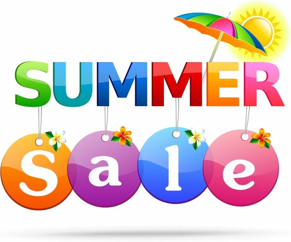 600x499 Summer Sale Free Vector In Adobe Illustrator