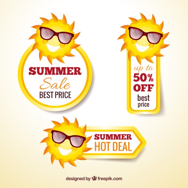 626x626 Summer Sale Banners Vector Free Download