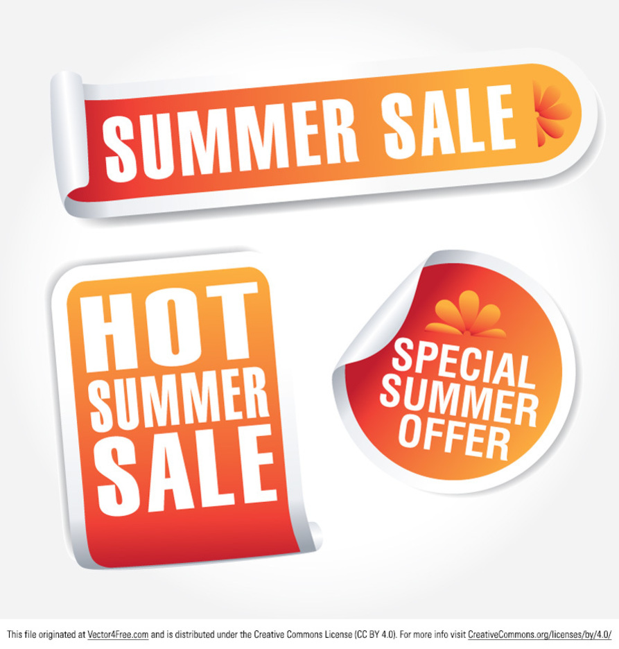 893x936 Summer Sale Tag Vectors