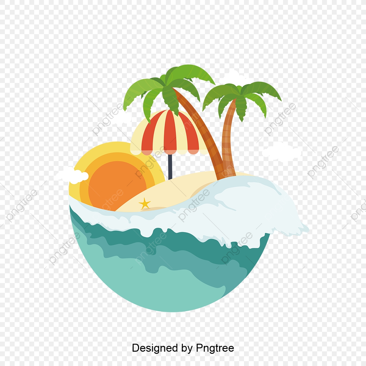 Summer Vector at Vectorified.com | Collection of Summer Vector free for ...