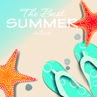340x340 Shiny Summer Art Background Vector Free Download