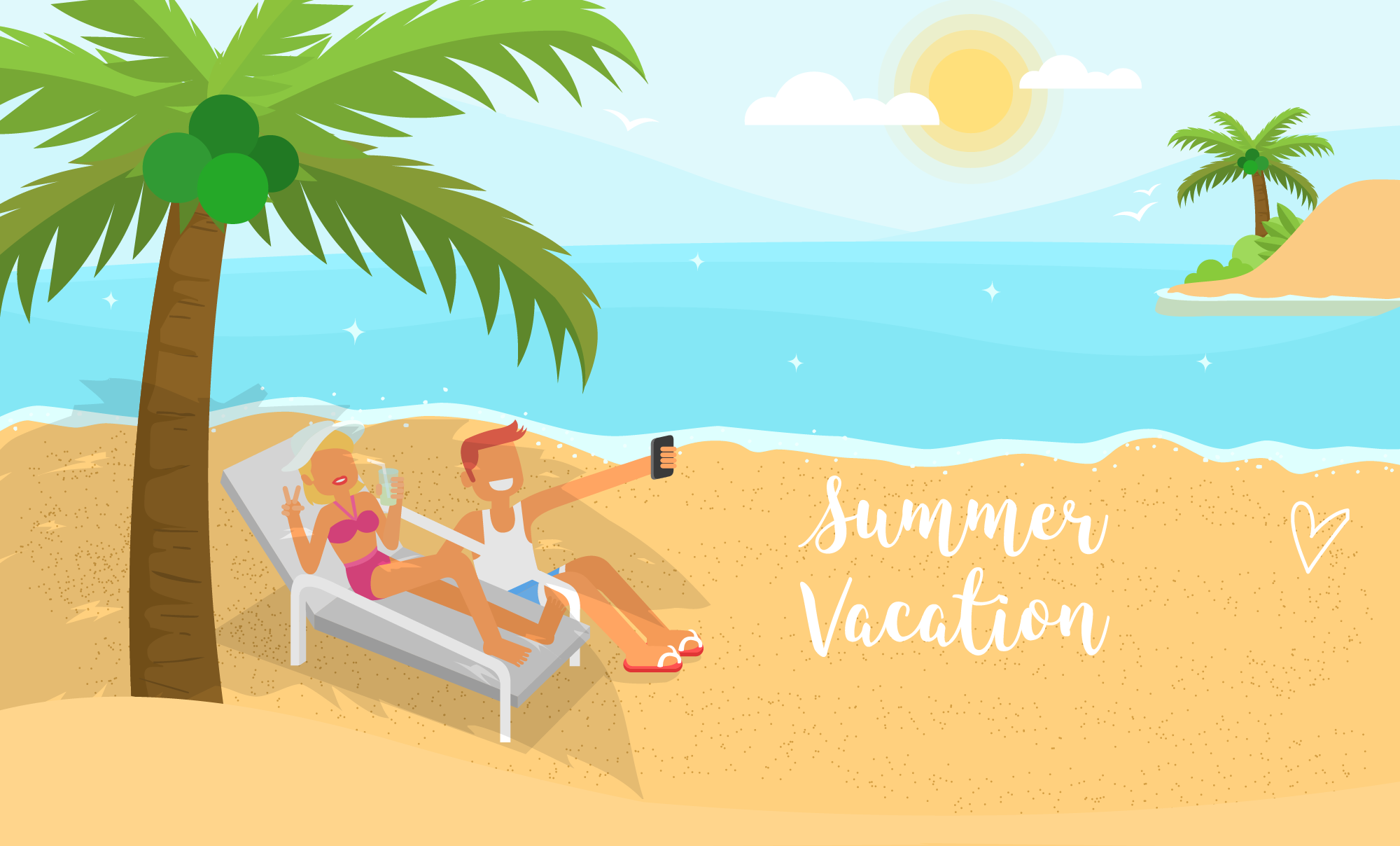 Summer Vector Free at Vectorified.com | Collection of Summer Vector ...