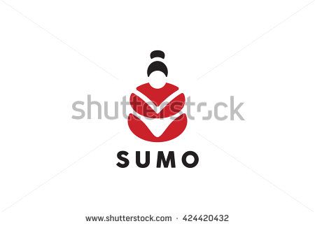 450x323 Sumo Wrestler Logo Japan Culture Abstract Design Vector Template