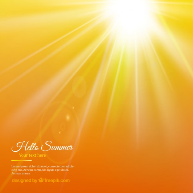 626x626 Summer Sunshine Background Vector Free Download