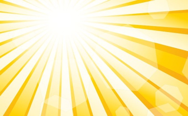 600x371 Sunlight Background Sparkling Bokeh Yellow White Design Free