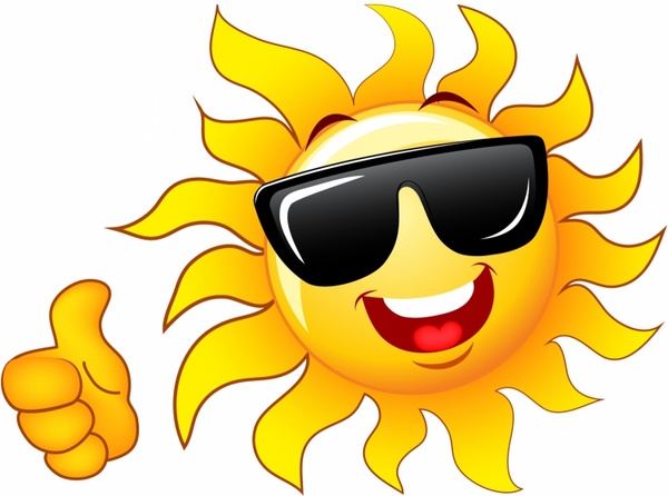 600x446 Thumb Up Sun Free Vector In Adobe Illustrator