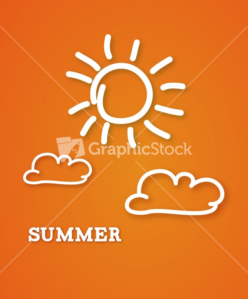 849x1024 Sun Doodle Vector Image