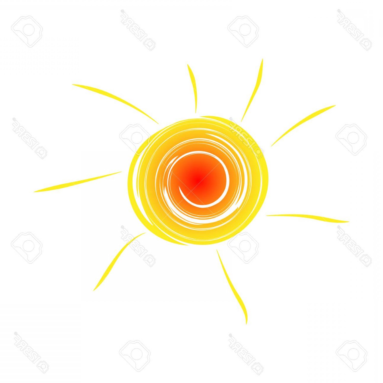 Photostock Vector Creative Hand Drawing Art Sun Vector Isolated 1560x1560 Photostock Vector Creative Hand Drawing Art Sun Vector Isolated