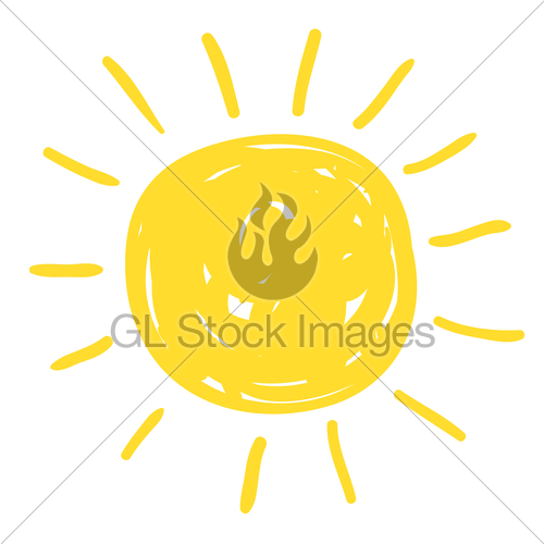 Simple Vector Sun Drawing In Flat Doodle Style For Icons Gl 500x500 Simple Vector Sun Drawing In Flat Doodle Style For Icons Gl