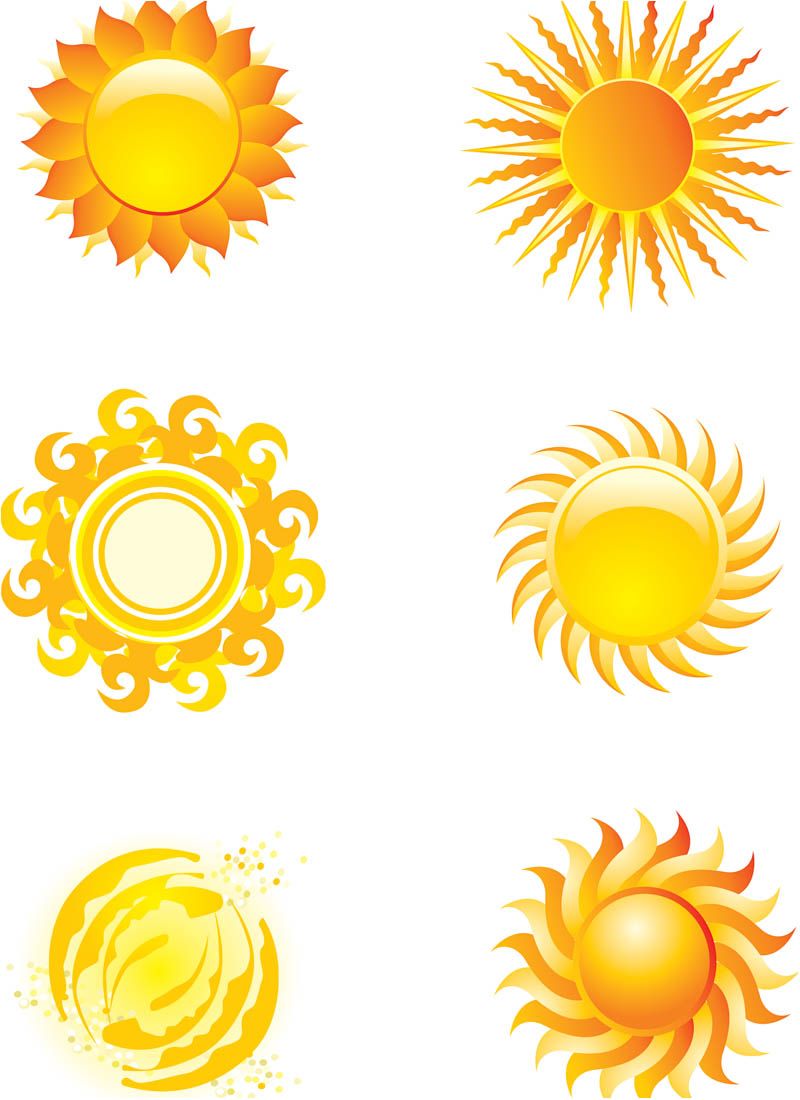 Sun Art Set Of Vector Stylized Sun Illustrations Or Logos 800x1100 Sun Art Set Of Vector Stylized Sun Illustrations Or Logos