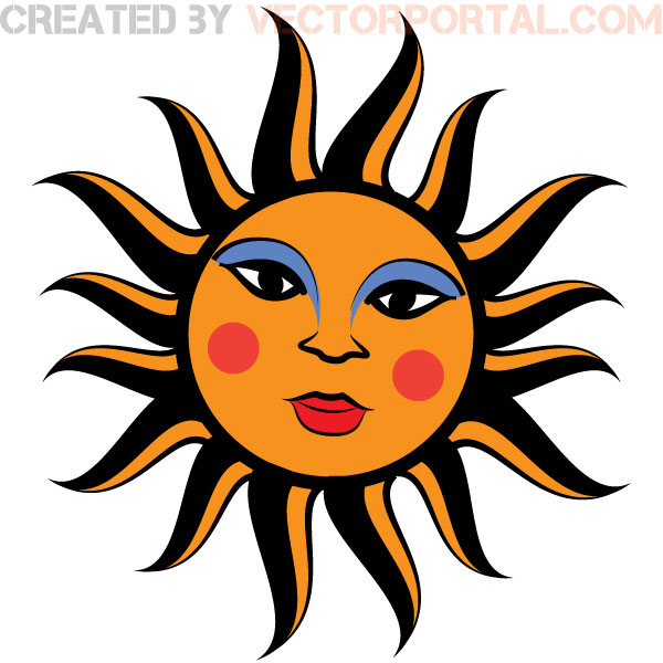 Sun Background Vector at Vectorified.com | Collection of Sun Background ...