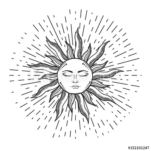 Sun Face Vector at Vectorified.com | Collection of Sun Face Vector free ...