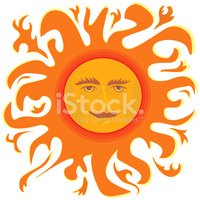 Sun Face Vector at Vectorified.com | Collection of Sun Face Vector free ...