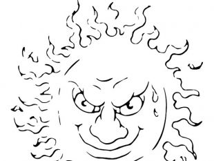 310x233 Sun Face Vector Image Free Vectors Ui Download