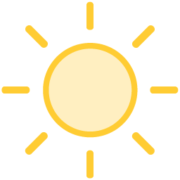 256x256 Sun Rays Small Icon