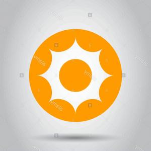300x300 Sun Vector Icon Summer Sunshine Illustration Pictogram Sun
