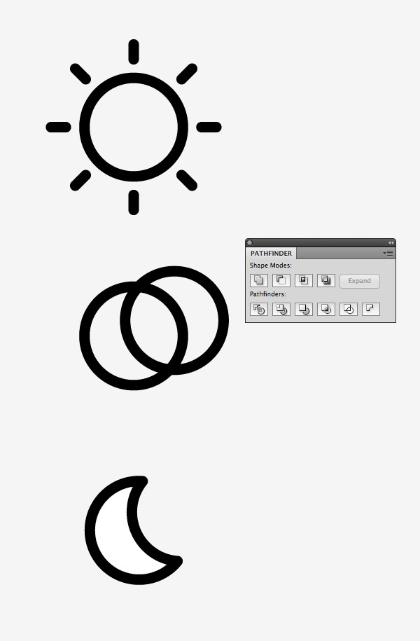 How To Create A Set Of Vector Weather Line Icons 600x915 How To Create A Set Of Vector Weather Line Icons