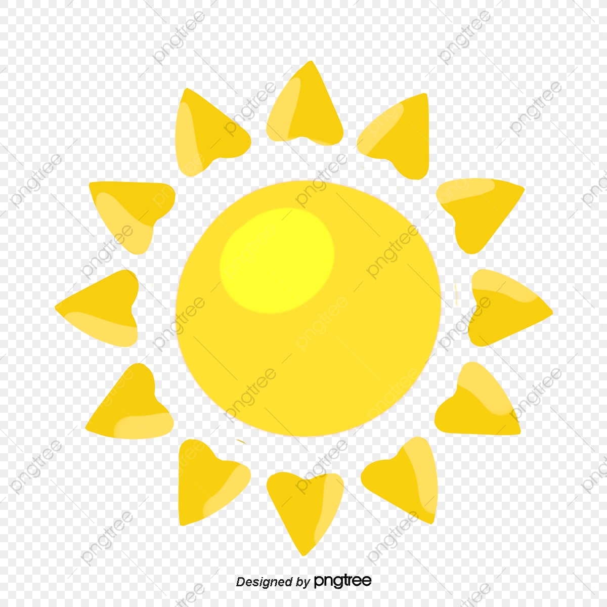 1200x1200 Sun Png Vector Element, Sun Vector, Sunlight, Cartoon Png