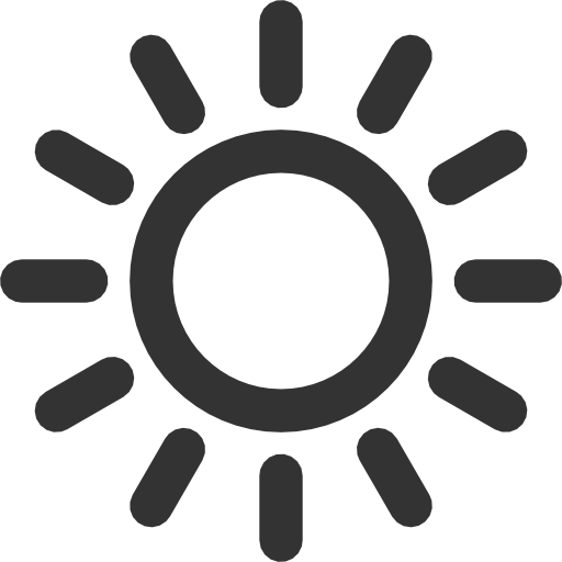 512x512 Sun Vector Png