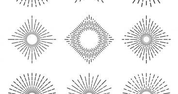 Sun Ray Vector Outline Archives 367x195 Sun Ray Vector Outline Archives