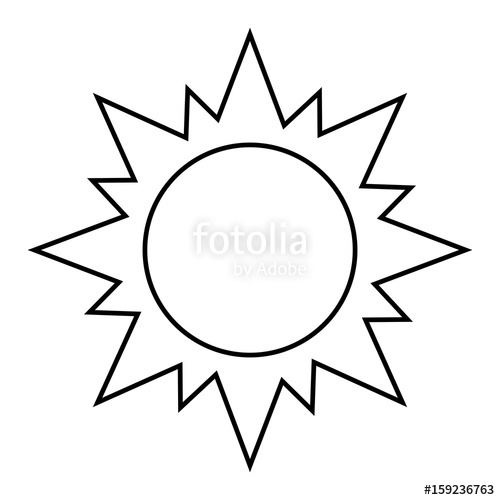 Sun Silhouette Illustration Vector Design Graphic Icon Stock 500x500 Sun Silhouette Illustration Vector Design Graphic Icon Stock