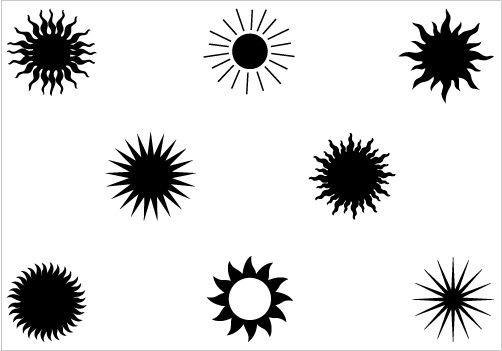 Beautiful Silhouette Clipart Sun 502x351 Beautiful Silhouette Clipart Sun