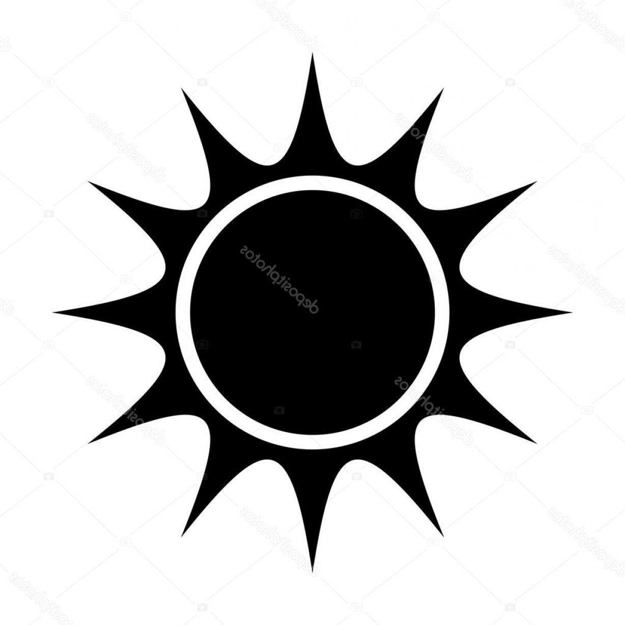 Stock Illustration Black Abstract Sun Vector Graphic Soidergi 1228x1228 Stock Illustration Black Abstract Sun Vector Graphic Soidergi