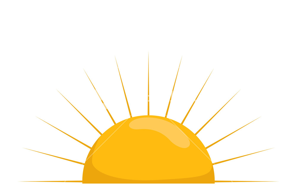 Sun Vector Royalty Free Stock Image 1000x660 Sun Vector Royalty Free Stock Image
