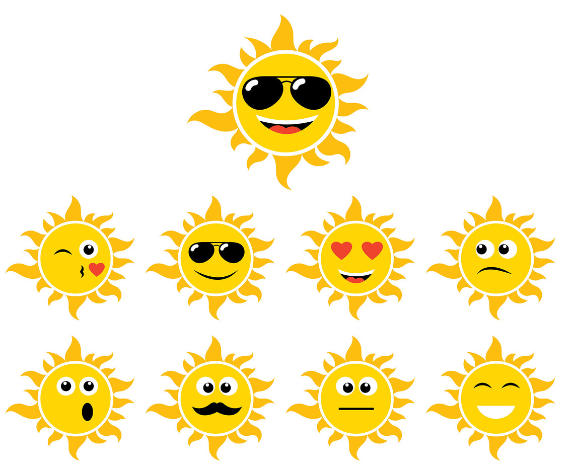 1136x936 Cartoon Sun Vector Vector Art Graphics