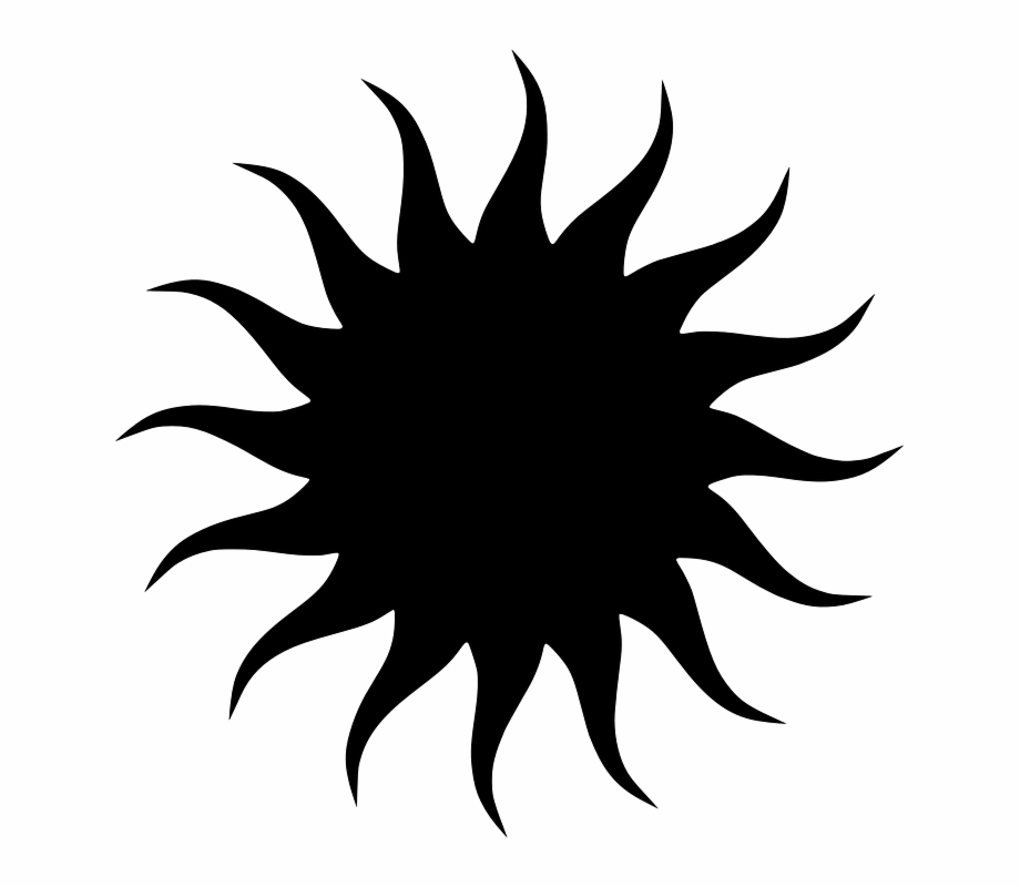 920x800 Clipart Sun Silhouette Png