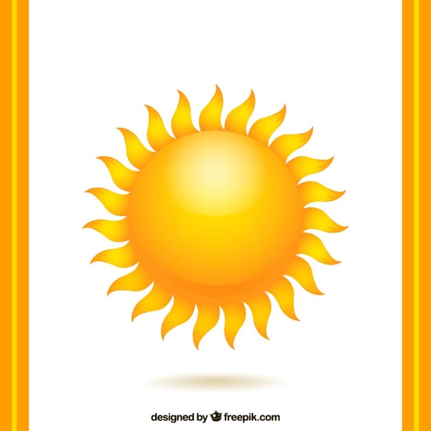 626x626 Warm Sun Vector Free Download